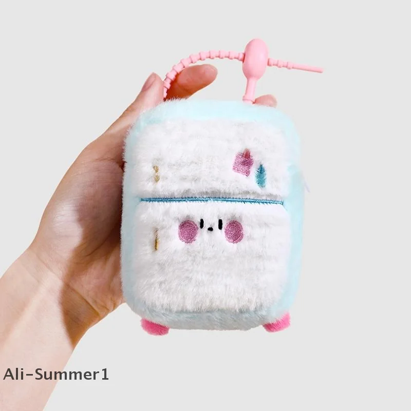 พวงกุญแจกระเป๋าใส่เหรียญรูปพัดลมตู้เย็นแอร์การ์ตูนน่ารัก สไตล์คาวาอี้ ของตกแต่งกระเป๋าเป้สุดสร้างสรรค์