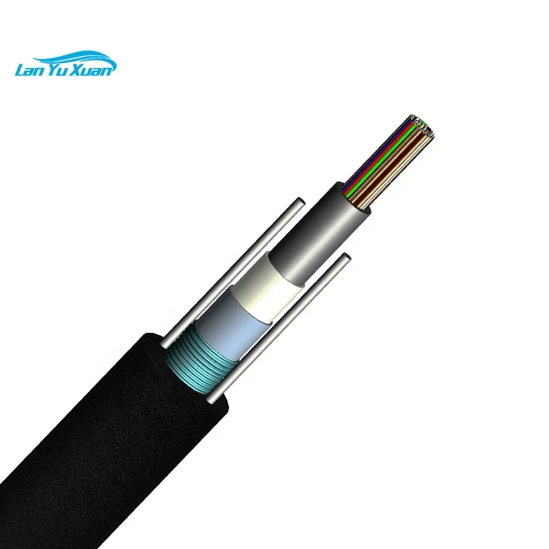 24-adriges diele kt risches Single-Mode-ADSS-Glasfaser kabel