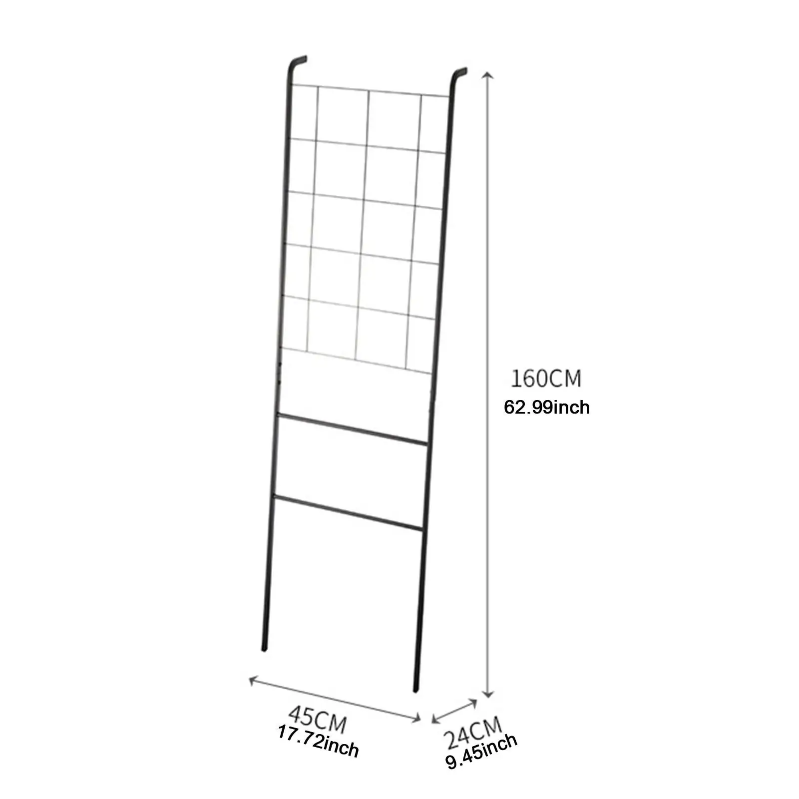 Home Leaning Ladder Rack Towel Holder Display Space Saving Home Decor Blanket Holder for Household Hotel Home Laundry Toilet