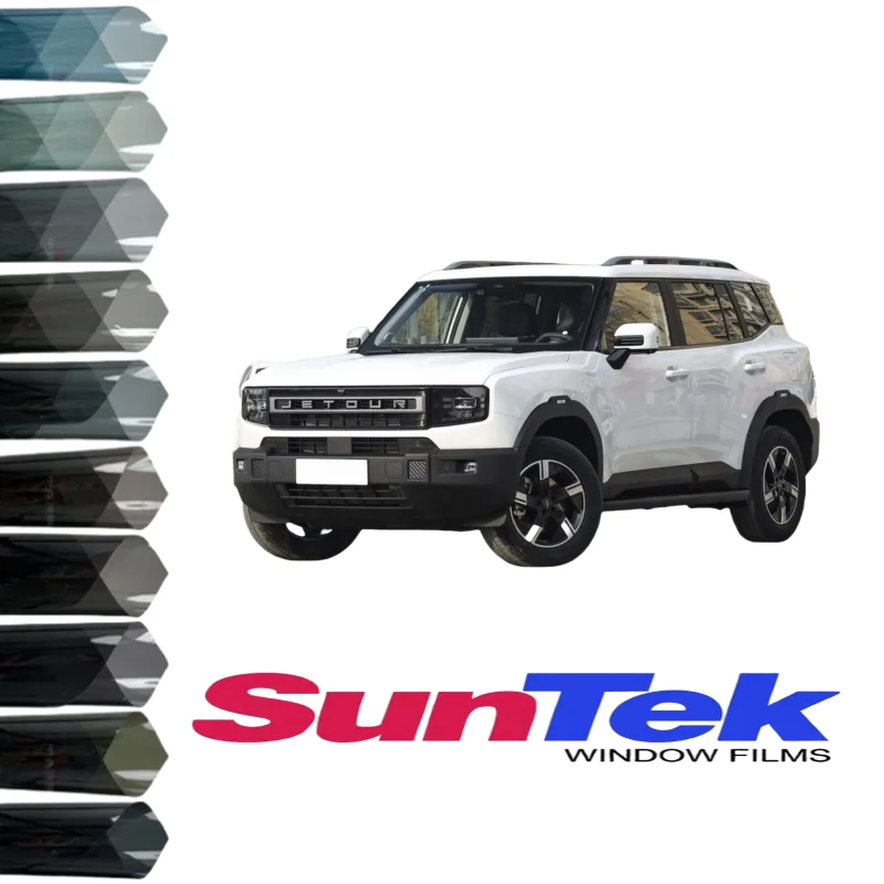 

S05 UV protection, anti-glare Suntek automotive sun film, window film, 1.52 m x 30 m, premium PET material.