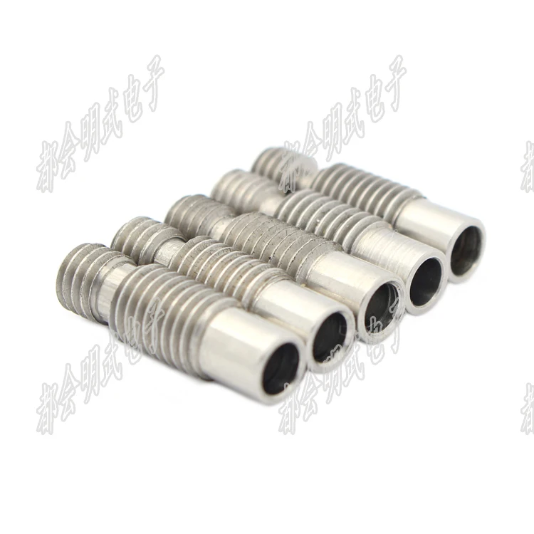 Printer Accessories 3D V6 All Metal Hot End StainleSS Steel ThroaT Feeding PiPe 1.75mm/3MM Consumables