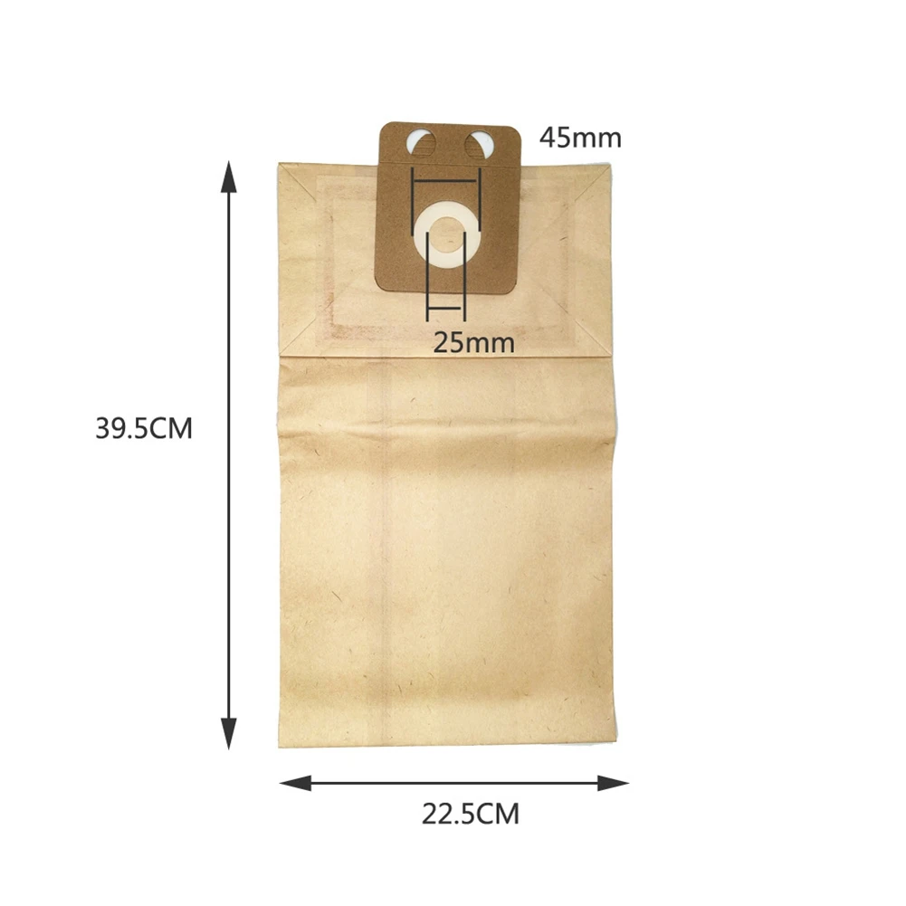 Staubsauger-Staubbeutel, kompatibel mit Nilfisk VP100 VP200 VP300, Staubsaugerzubehör, Staubbeutel, Papiertüte