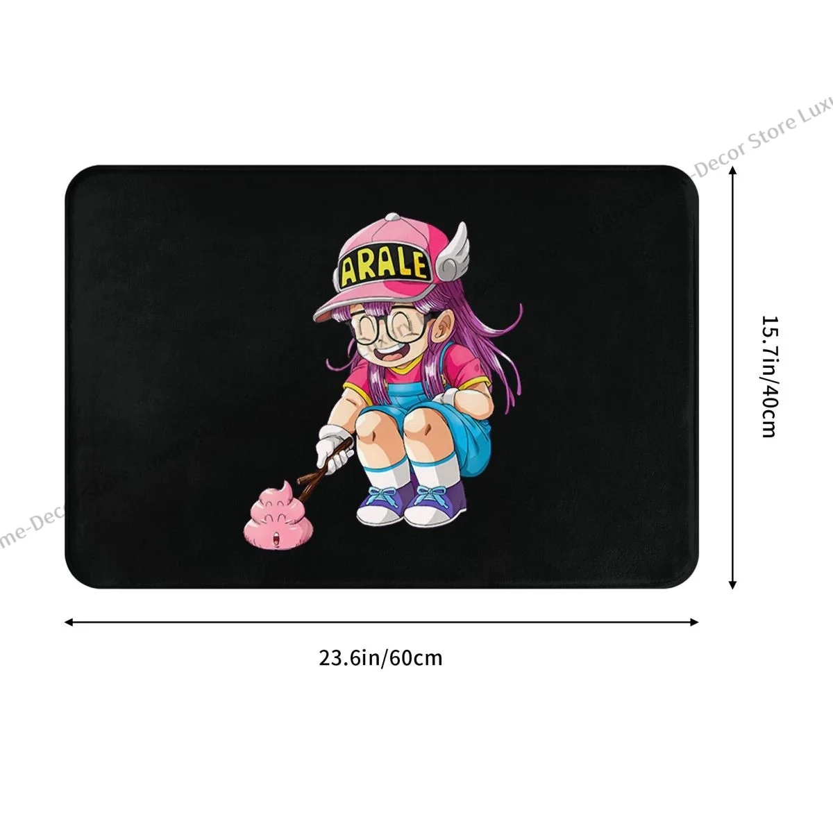 Dr Slump Bath Mat Arale Design Doormat Flannel Carpet Entrance Door Rug Home Decor