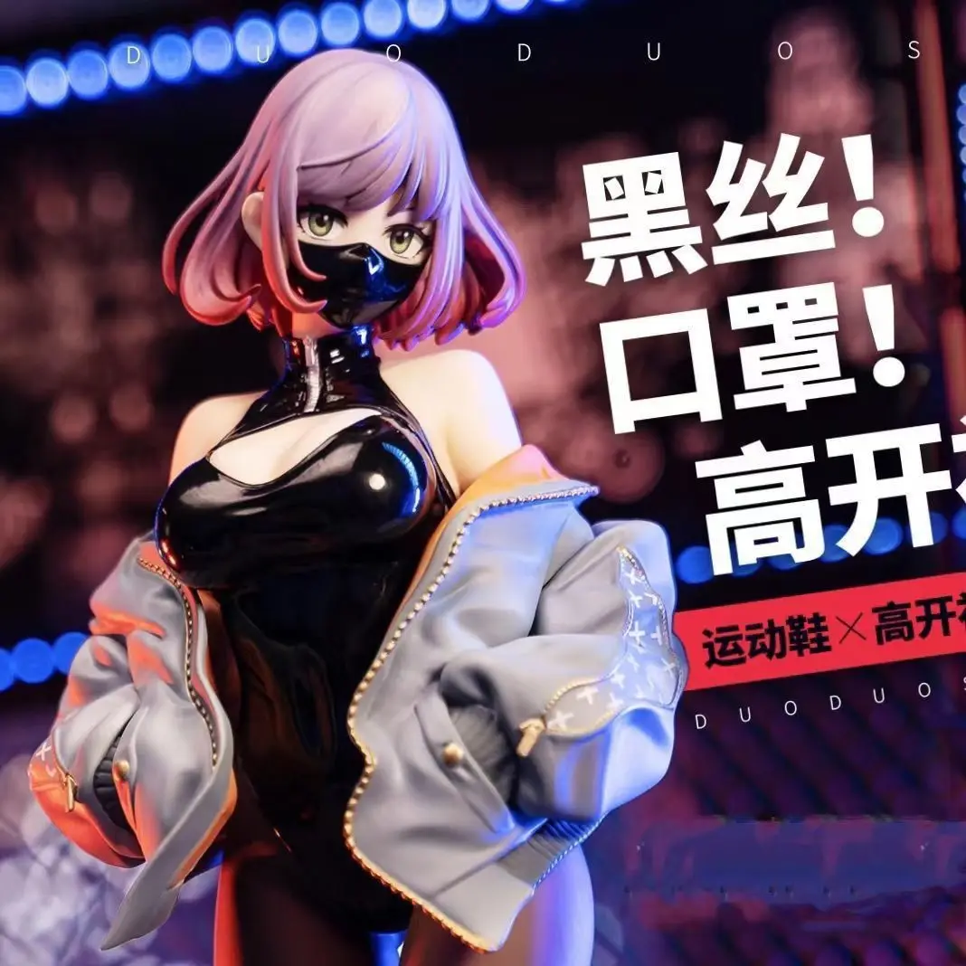 Anime figure sneakers with slit mask Luna figure beautiful girl gift game merchandise display birthday present