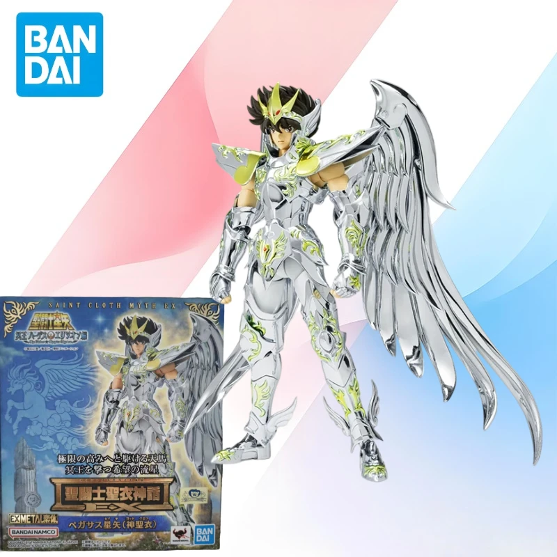 

Original Bandai Saint Seiya Myth Cloth EX Pegasus Seiya God Cloth In Stock Anime Action Collection Figures Model Toys