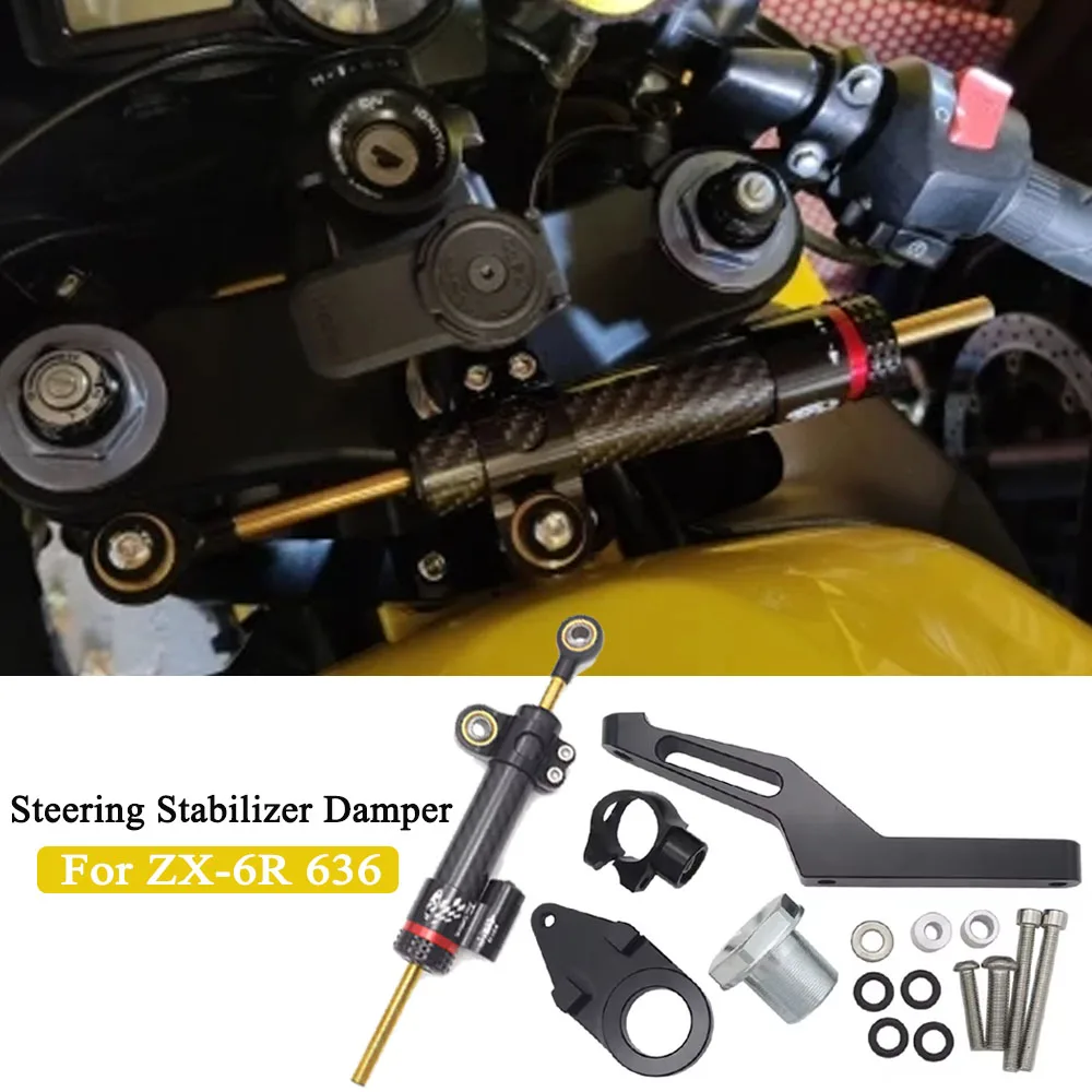 

Steering Damper Bracket Mount Kit For Kawasaki Ninja ZX-6R ZX6R 636cc 2009 2010 2011 2012 2013 2014 2015 2016 2017 2018 - 2025