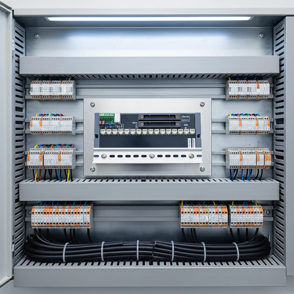 Single wire digital input isolation main board backplane PHYD-32RDI-D DI rail conversion board terminal block1 units per package