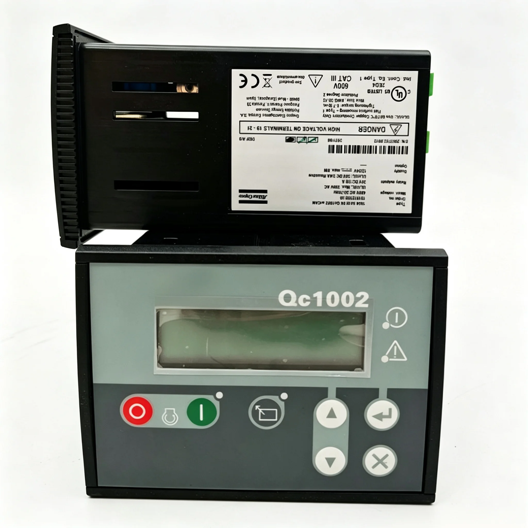 Compressor Controller 1604942003 QC2002 Control Panel for a-tlas Copco Compressors Spare Parts Included Program Plug and Play st