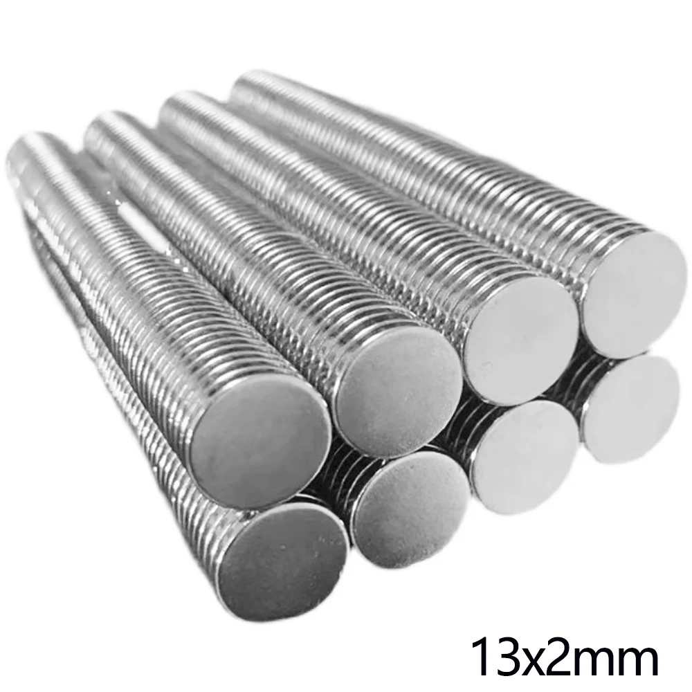 13x2mm Round Powerful Magnet 13*2 Strong Disc Magnets For Fridge, DIY, Building, Scientific, Craft, Education 13x2