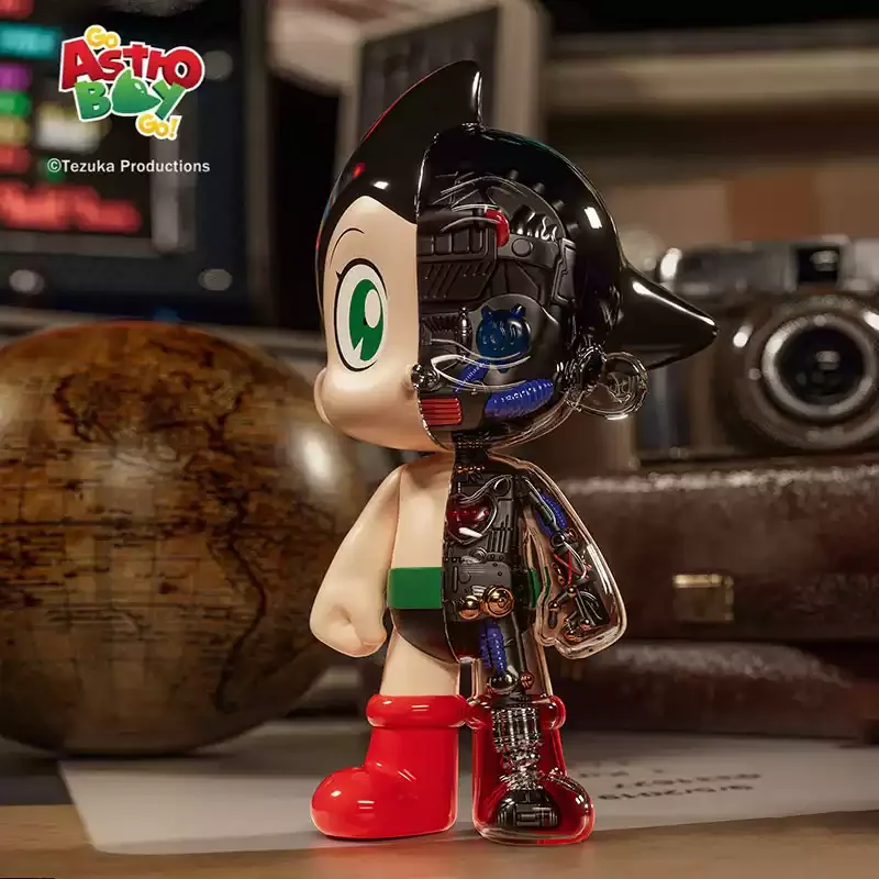 Caja Sorpresa Original de Astro Boy, Astroboy, Héroe de la Tierra, Go Go Mighty Atom, Figura de Acción Semimecánica, Caja Misteriosa, Modelo de Muñeca, Juguete, Regalo