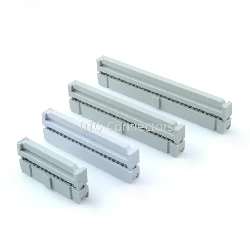 10pcs IDC Socket FC- 8/10/12/14/16/18/20/24/26/30/34/40 Pin Dual Row 0.1