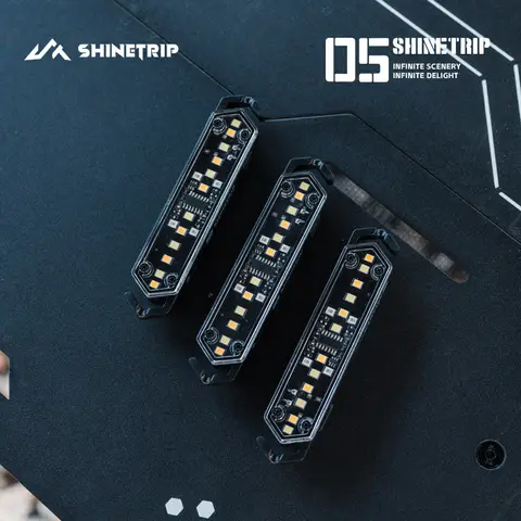ShineTrip 05 시리즈 전술 바람 로프 라이트 독서 조명 휴대용 경량 캠핑 주변 조명 바람 로프 경고등