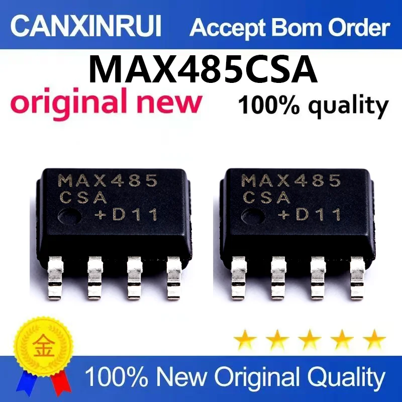（5pcs-100pcs）Original genuine MAX485CSA MAX485CSA+T SOP-8 patch RS-485 transceiver/receiver IC