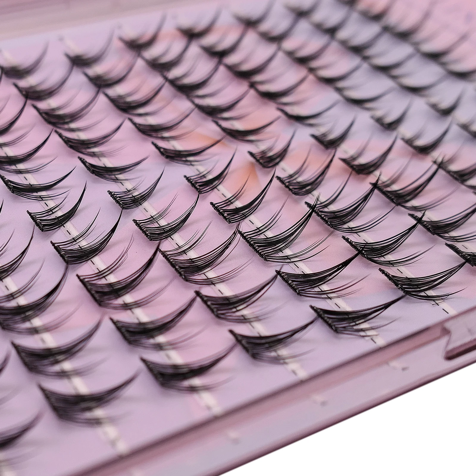 10 صفوف عباد الشمس الرموش الصناعية ذاتية اللصق كسول نمط لا الغراء المطلوبة خفيفة الوزن لينة ماكياج اليومي جلدة بالجملة #4