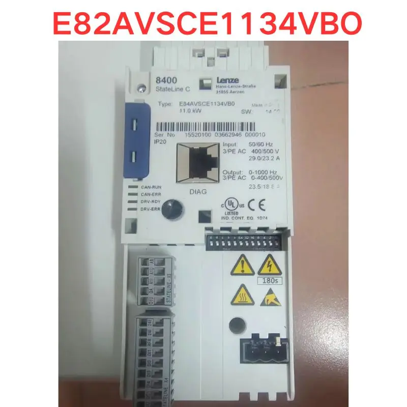 

Used E82AVSCE1134VBO inverter Functional test OK Fast delivery