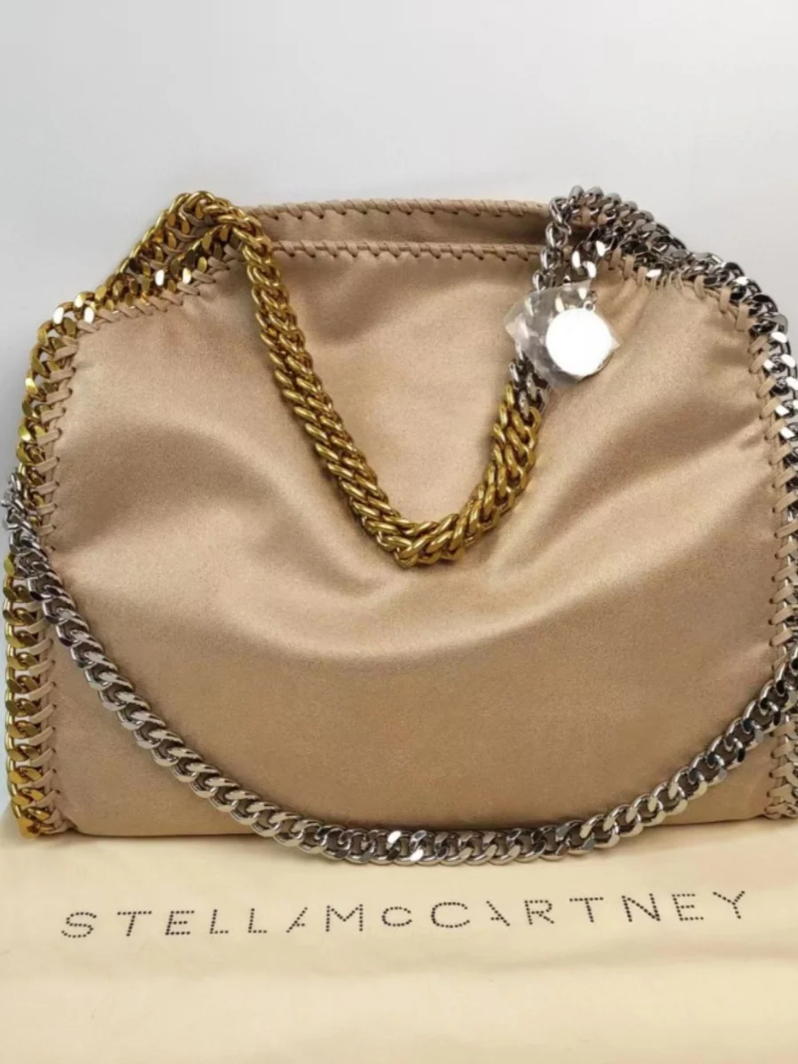 

Faionable Double-Colored Chain oulder Handbag Women's Bag Personali New 2023 Handbag Magnetic Bule Clutch Bag