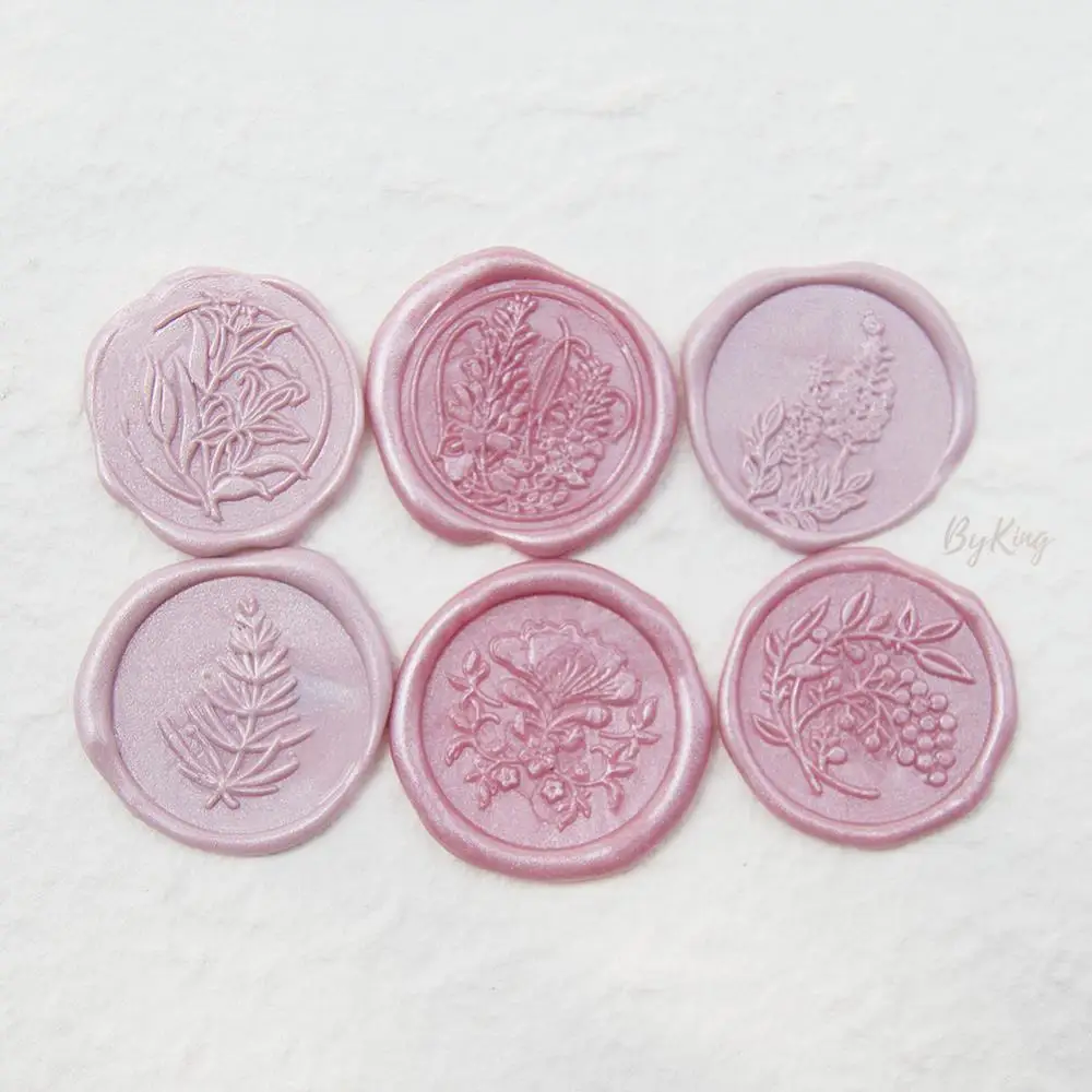 Christmas Series Wax Seal Stamps Santa Claus Elk Snowflake Wisteria Brass Sealing Stamp For Gift Wrapping Scrapbooking Cards