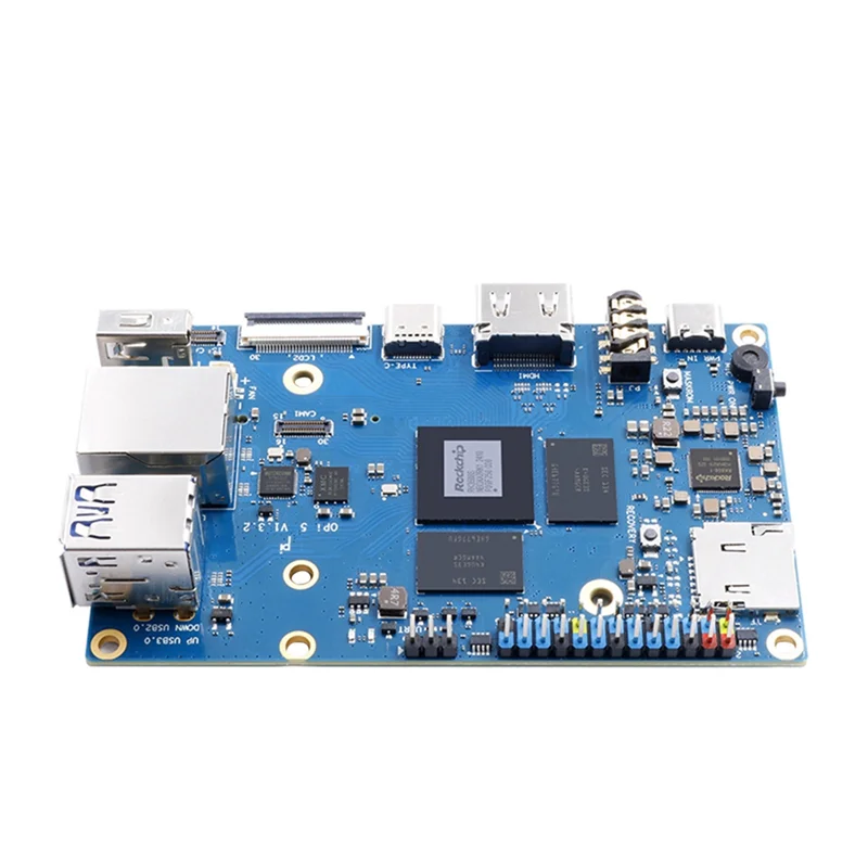 DIGIT-For Orange Pi 5 RK3588S PCIE Module+Aluminum Alloy Case Wifi+BT SSD Gigabit Ethernet Board Run For Android Debian OS