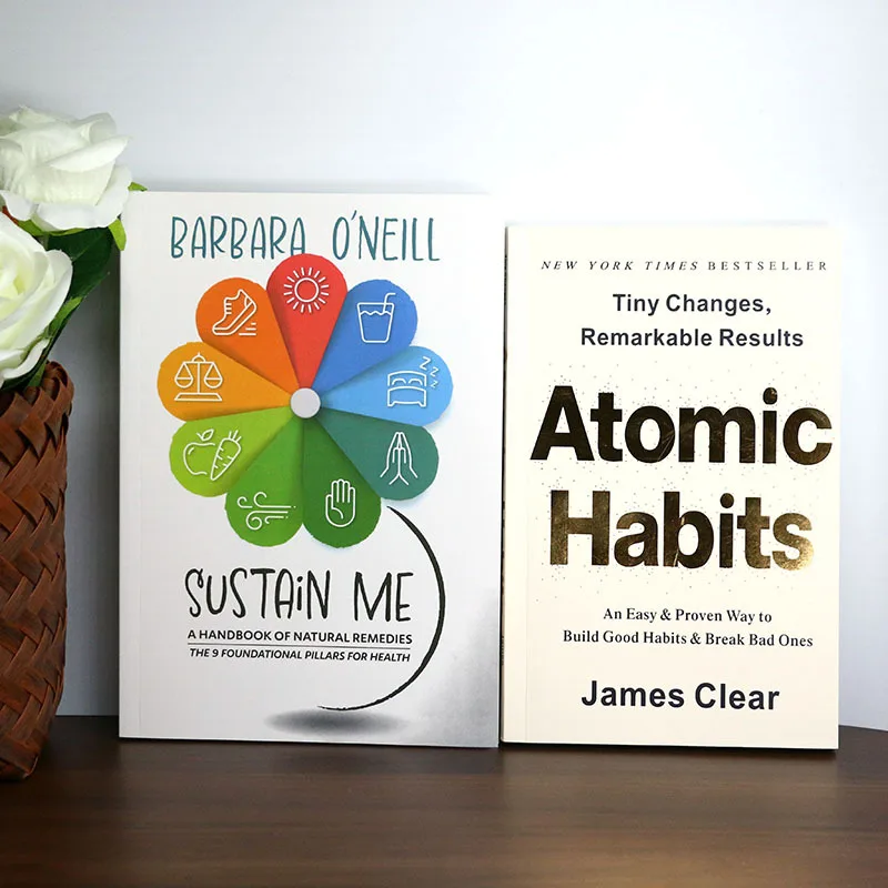 

《Sustain Me》+《Atomic Habits》For readers who pursue a healthy lifestyle Healthy journey Christmas New Year's metamorphosis gift