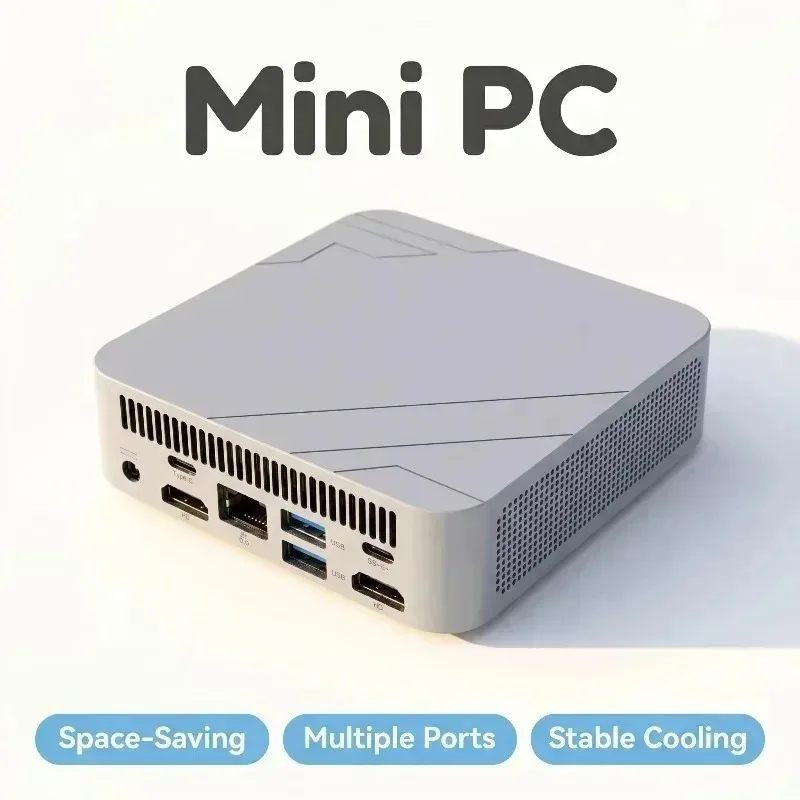 New Mini PC Portable Slim New Core i9 10980HK 1TB 2TB SSD 16GB RAM WIFI 6 BT5.2 4K HD Mini Gaming Office Study Pc