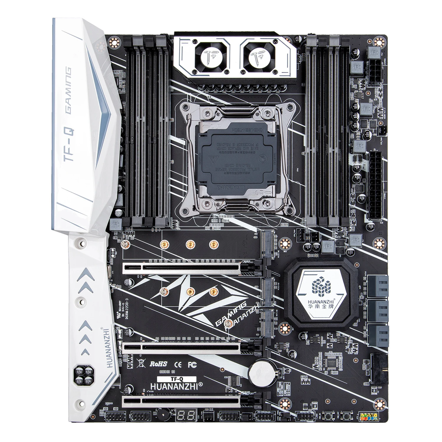 Imagem -03 - Motherboard Atx Intel Xeon e5 Lga20113 Todas as Séries Ddr3 Ddr4 Recc Non-ecc Memória 2011-3 Huananzhi-x99 tf q