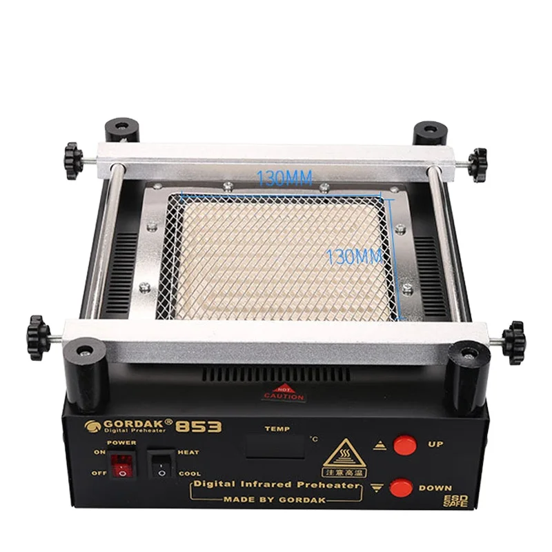 for TK-853 Preheater with ESD brush and Leaded solder wire for PCB board repair infrared heating element heating plate