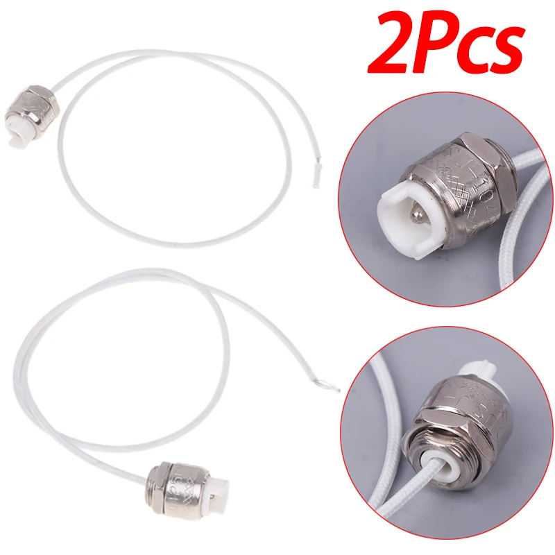 2PCS R7S Ceramic Lamp Holder Lamp Head Lamp Tube LED Lighting Lamp Tube Heating Tube Heating Tube Test Machine Lamp Holder