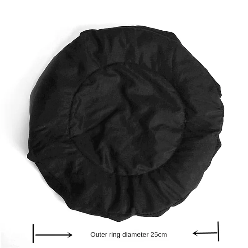 A67P-Cuffia per la cura dei semi di lino Riscaldamento a microonde Tappo per la cottura a vapore Cura dei capelli Riscaldamento del tappo dell'olio al forno