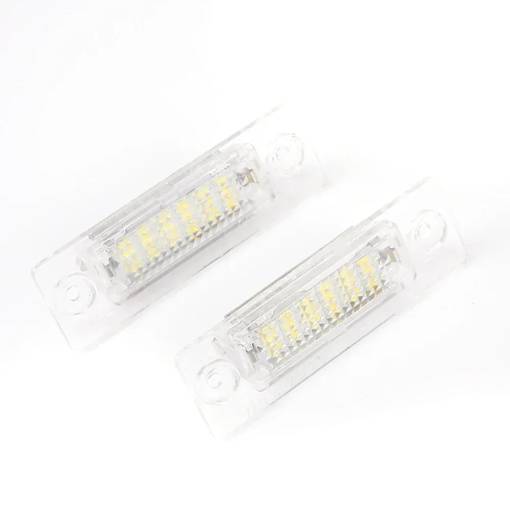 

2Pcs Error Free Led Car License Plate Light Bulb For Touran Golf,Passat,Caddy T5 Rear Light Number Plate Lamp Direct Replacement