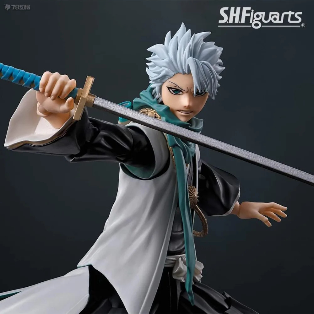 

BANDAI S.H.Figuarts SHF Toushiro Hitsugaya Bleach Thousand Year Blood War Anime Action Figure Model Toys Doll Kid Gifts In Stock
