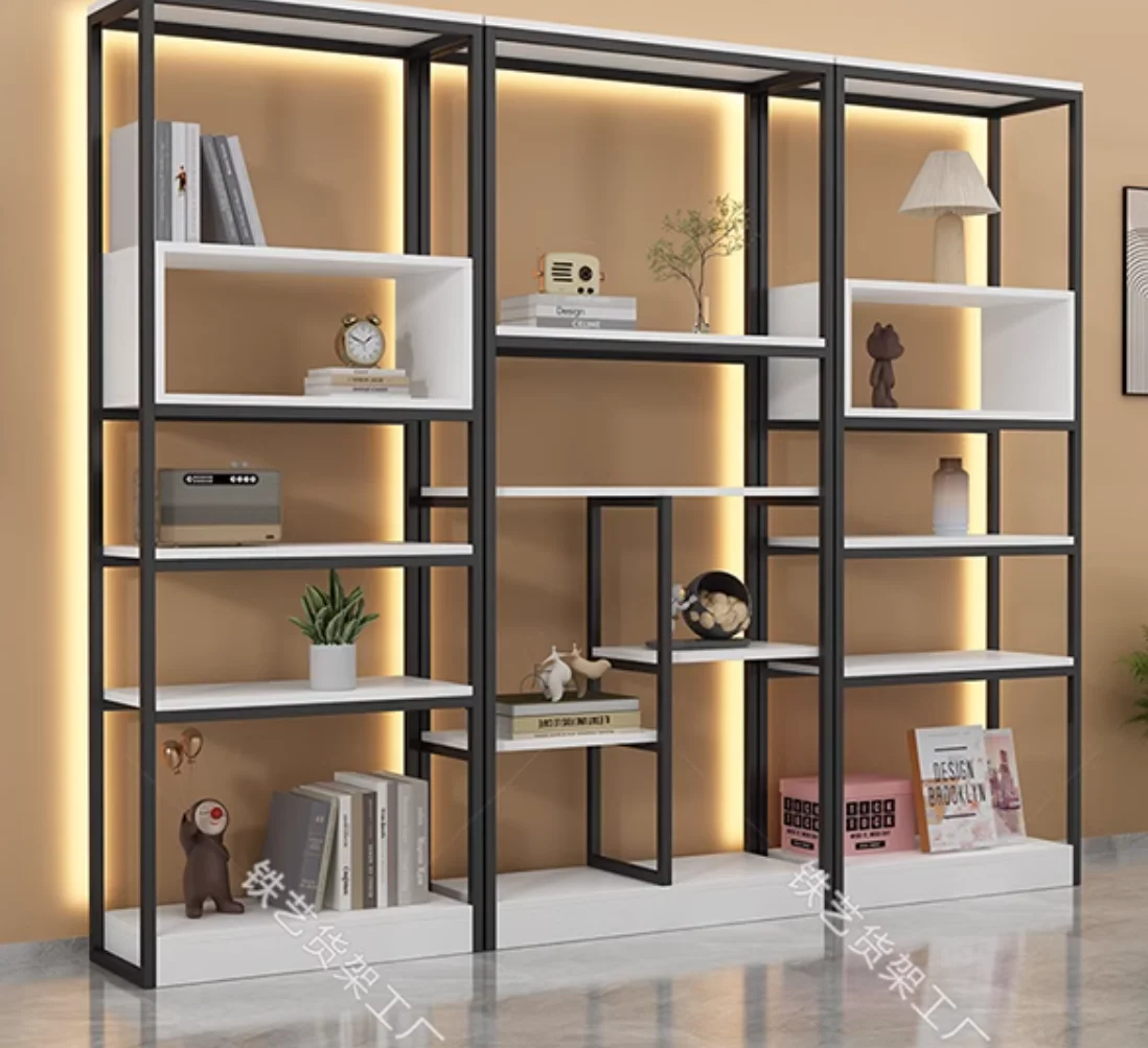 Cosmetics display cabinet Beauty salon skin care products display cabinet Nail shelf Maternal and child store shelf display shel