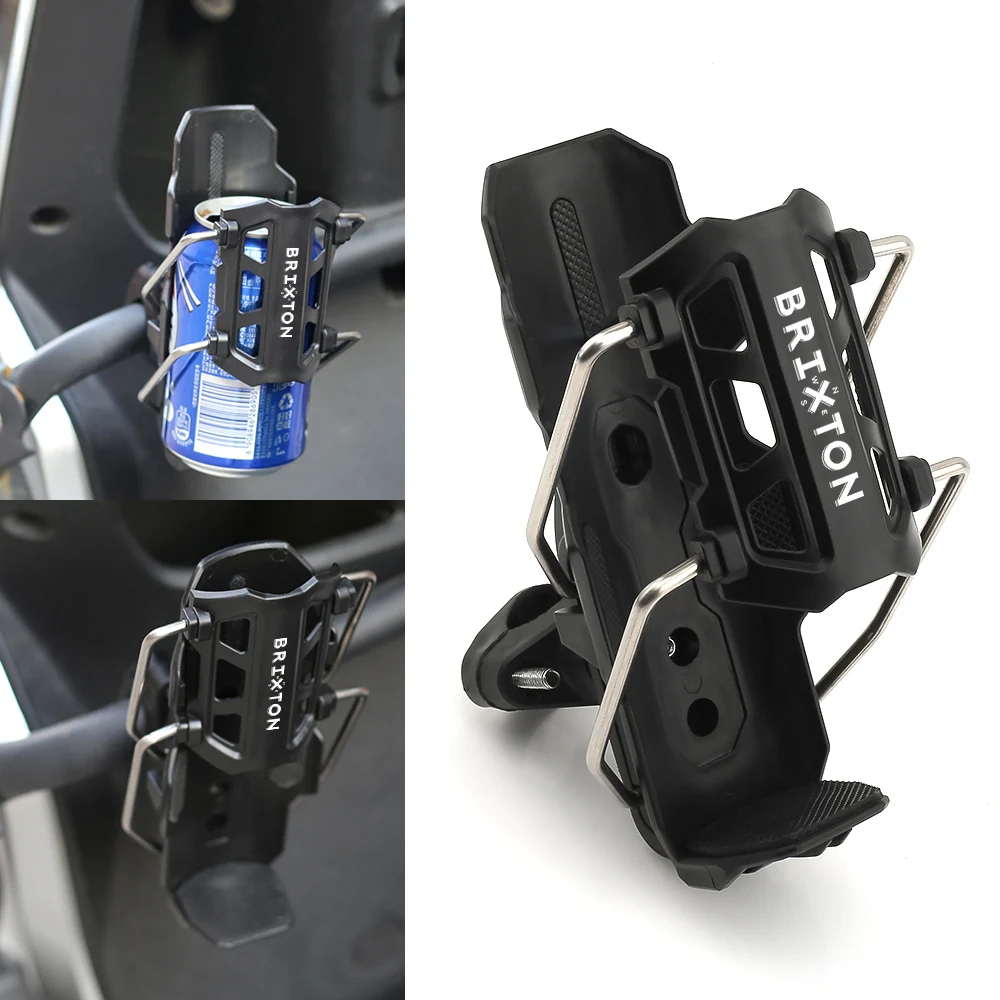 For Brixton Cromwell 1200 Crossfire Felsberg 250 Storr 500 Sunray 125 Bottle Water Cup Adaptive Holder Motorcycle Accessories