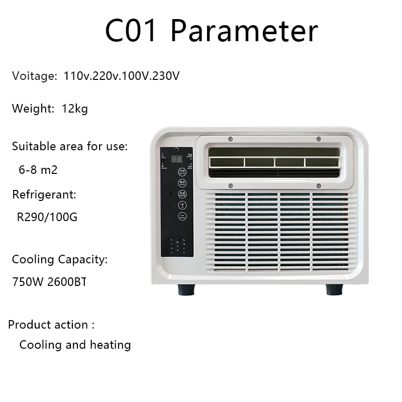Factory Hot Sale Cost-effective Portable Mini Air Conditioner Electric Car & Outdoor Use New Style Home Appliance view 5