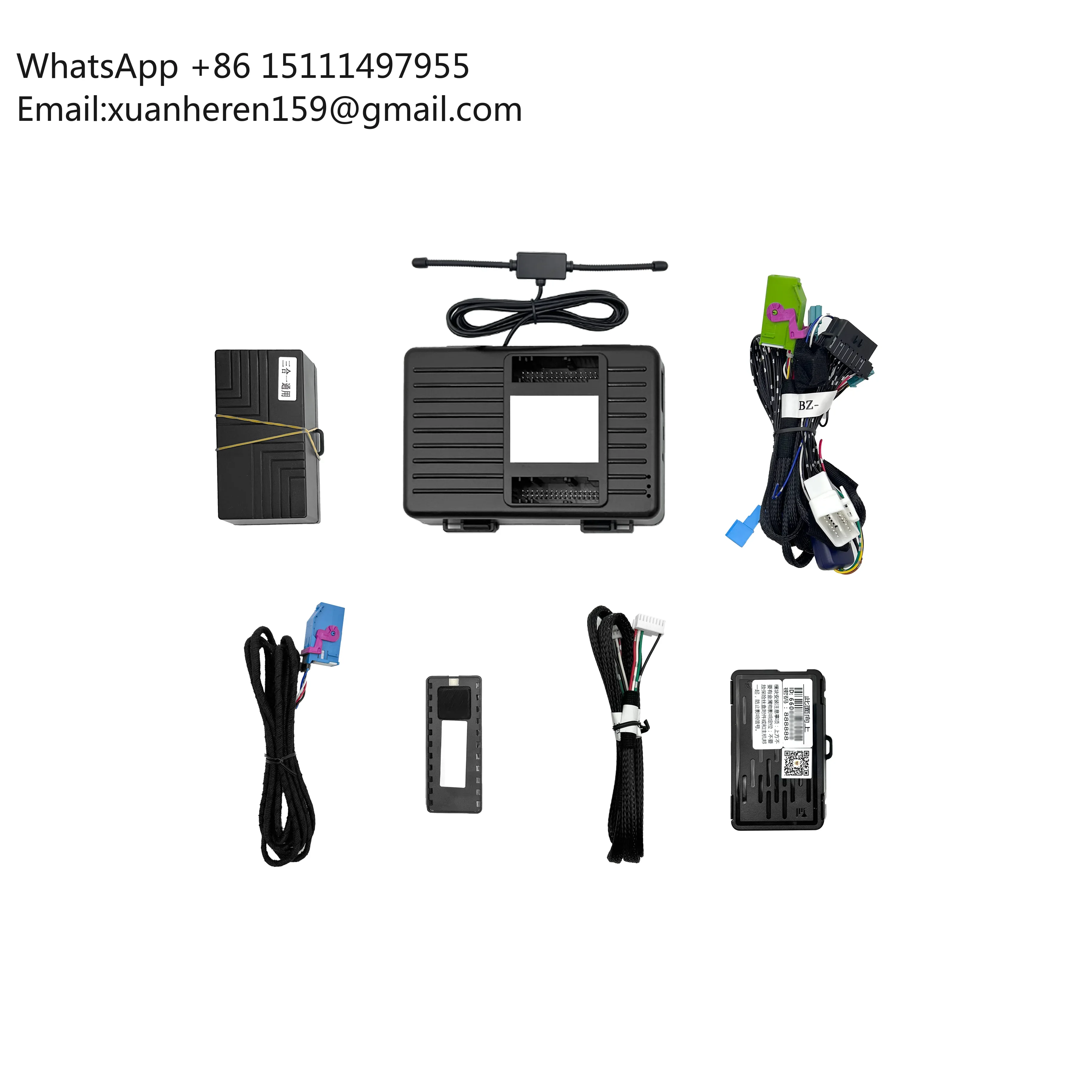 

Система бесключевого доступа Chidengde для Mercedes-Benz C-класса с функцией запуска двигателя кнопкой, дистанционным запуском и управлением через приложение на телефоне (смарт-ключ)