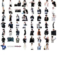 55Pcs/Set Idol Boy &TEAM New Album Mark On Me Stickers Waterproof Stickers K FUMA EJ YUMA JO HARUA TAKI MAKI NICHOLAS Fans Gifts 4
