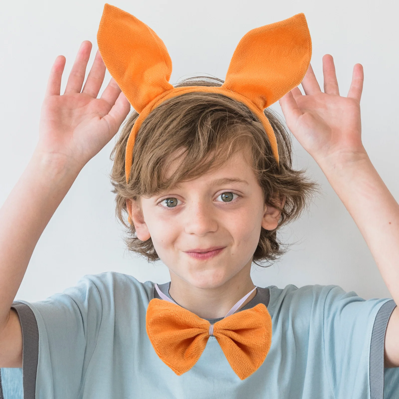 DEARMAMY, 1 Juego, diadema puesta en escena, Kit para perro, sombrero peludo, Sudadera con capucha para mascota, oreja de Animal para niña, accesorio de cola, disfraz de Cosplay