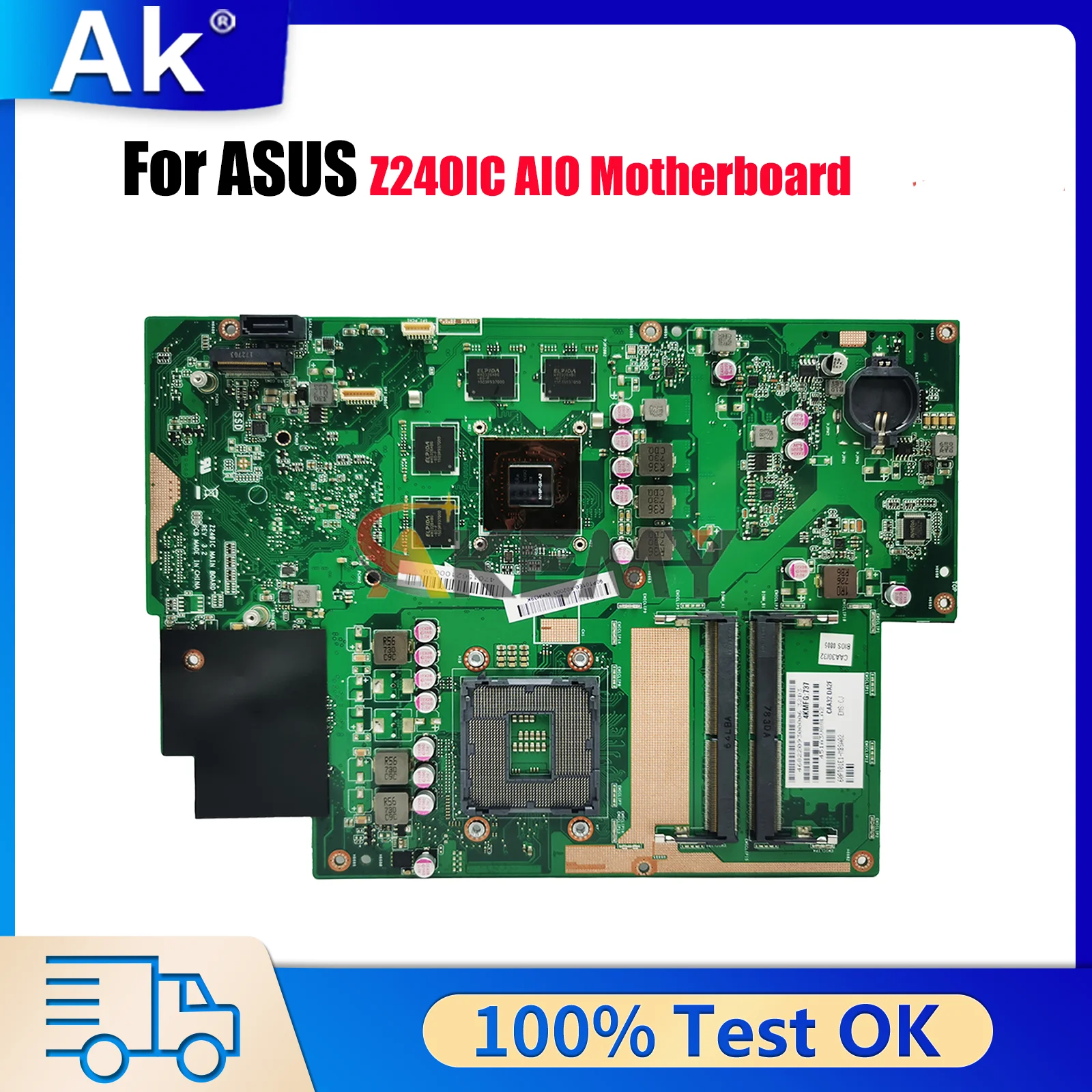 

Материнская плата Z240IC для ASUS Zen AIO Z240I Z240ICG Z240IC Z240ICGK Z240IE, материнская плата в наличии, 100% тестирование, ОК, быстрая доставка, stk