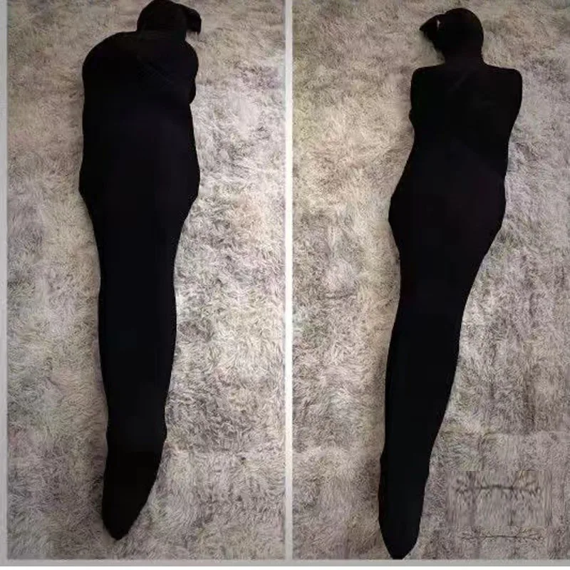 

Супер масляные блестящие чулки для всего тела, спальный мешок для мамы, пуловер, цельный, все включено, маслянистые, плотные для особых случаев