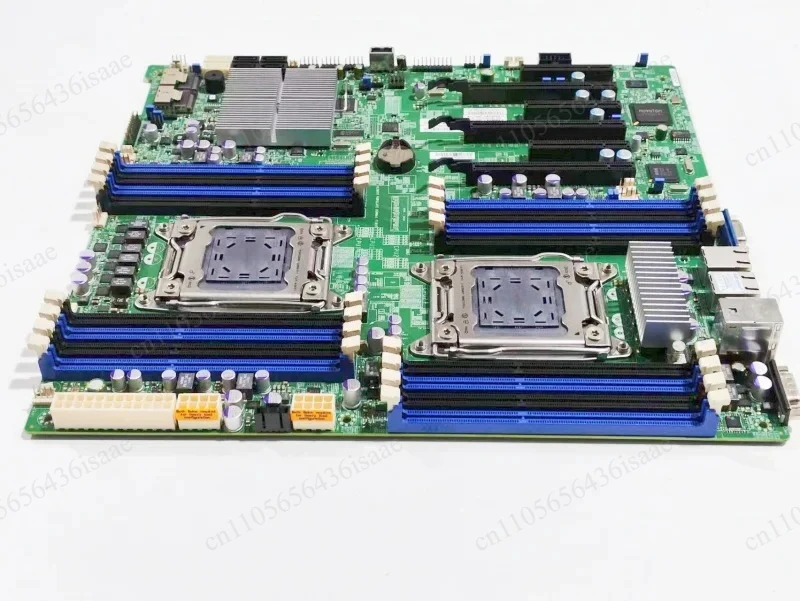Dual-Channel X79 C602 M.2 Mainboard X9DR3-F X9DRI-F LGA2011 Server Board Support 2696V2 Used
