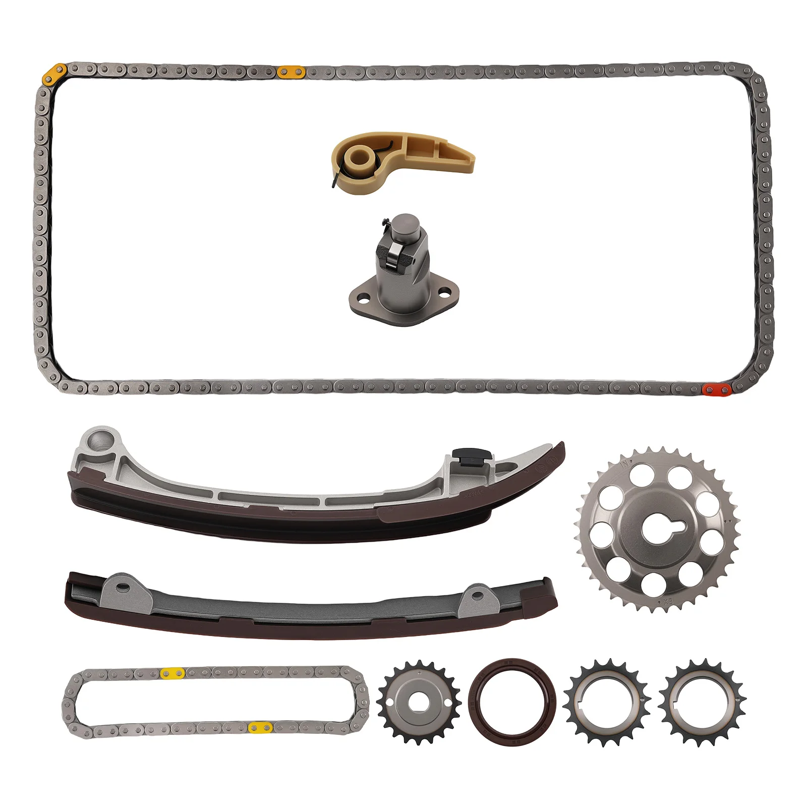 

Комплект цепи ГРМ для Scion XB 2.4L 2008-2015, 1355928010, 134 звена