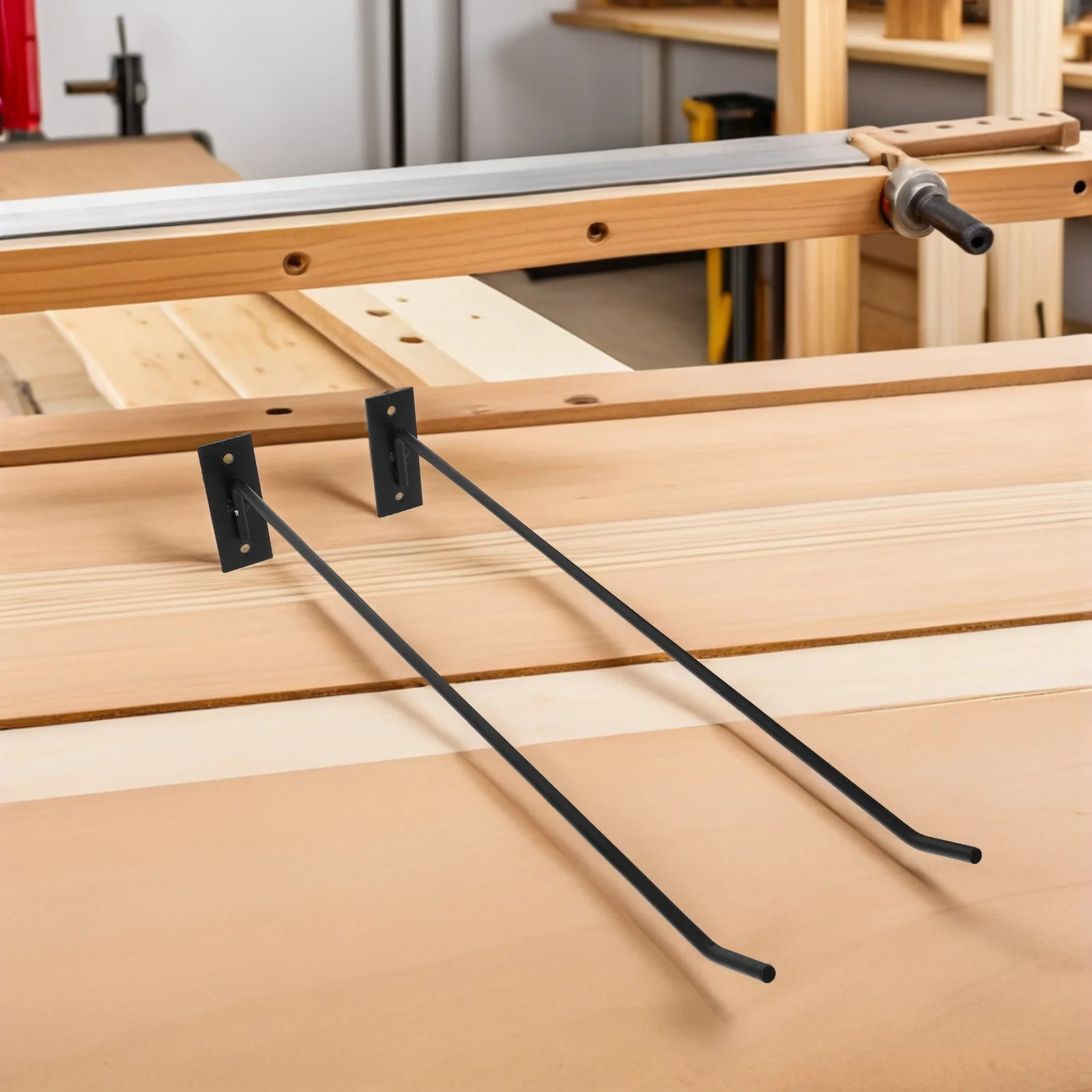 حامل كرة متعدد الوظائف لتخزين حائط الصالة الرياضية لمنظم رياضي مثبت على الحائط لكرة السلة وكرة القدم والكرة الطائرة #4