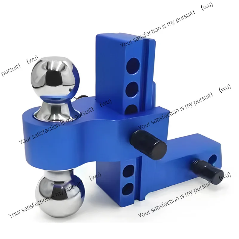 Double Ball Head Aluminum Alloy Adjustable Trailer Arm 2.5inch-8inch Car Traction Trailer Arm