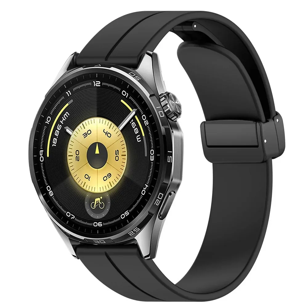 22 مللي متر 20 مللي متر حزام سيليكون لساعة هواوي GT6-GT5-GT4 Pro 46 مللي متر Amazfit Active 2 سوار معصم مغناطيسي لساعة Redmi 5 Lite/Active