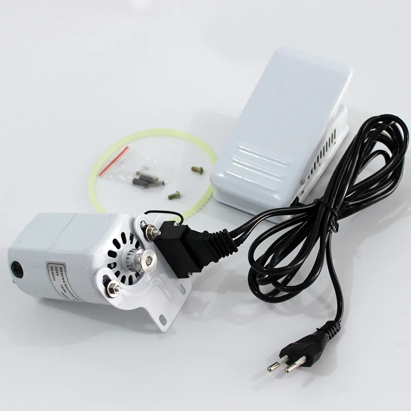 

180w 220v 0.9A Hemming machine motor sewing machine motor household electric small motor foot switch set