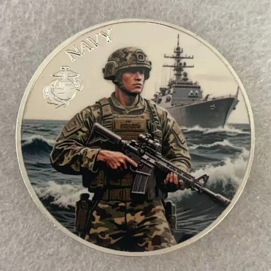 عملة تذكارية مجموعة العملات التذكارية العسكرية للبحرية الأمريكية