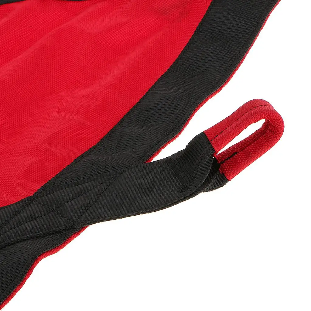 تسلق الصخور مثلث الإخلاء الجلوس تسخير السلامة، الأحمر