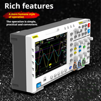 FNIRSI 1014D Desktop Oscilloscope 100MHZ*2 1GS/s 2 in 1 Dual Channel Digital Oscilloscope 10MHZ Signal Generator