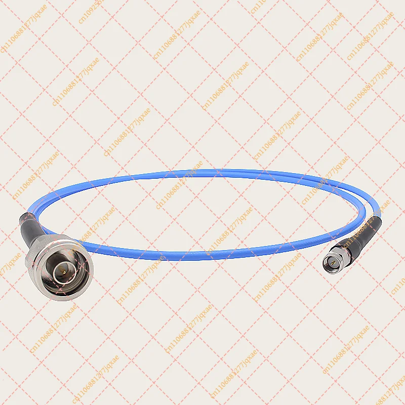 N Male to SMA Male Test Cable (SS402) | DC-12GHz High Frequency Flexible Coaxial Line with Test Report