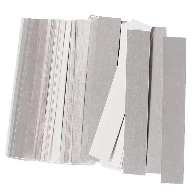 25/50pcs Length 100mm Lithium Battery 18650 Nickel Plated Steel Sheet for Battery Welding Machine Spot Welder DIY Projects