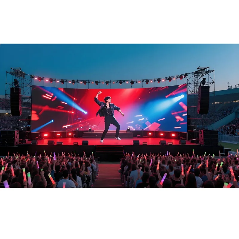 Durable Rental LED Display P3.91 Anti-collision Easy Maintenance LED Screen for Concert Ceremony Rental